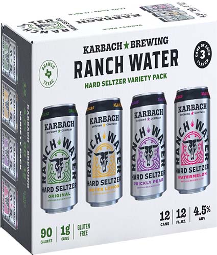 Karbach Ranch Water Hard Seltzer Variety