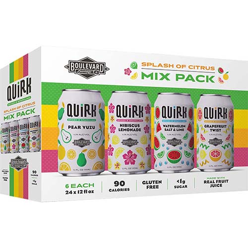Boulevard Quirk Citrus Seltzer Mix Pack