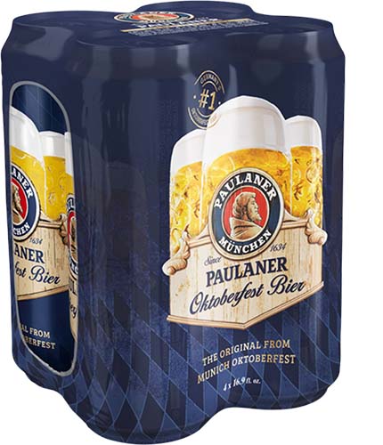 Paulaner Oktoberfest Bier 4pk Can