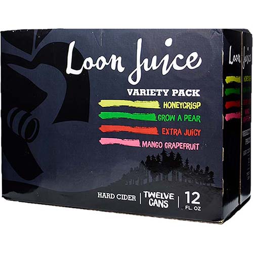 Loon Juice Cider Variety 12 Pk Cans