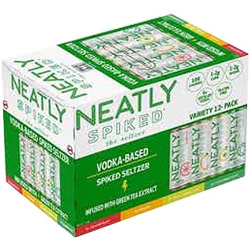 Neatly Spiked Seltzer Variety 12pk Can
