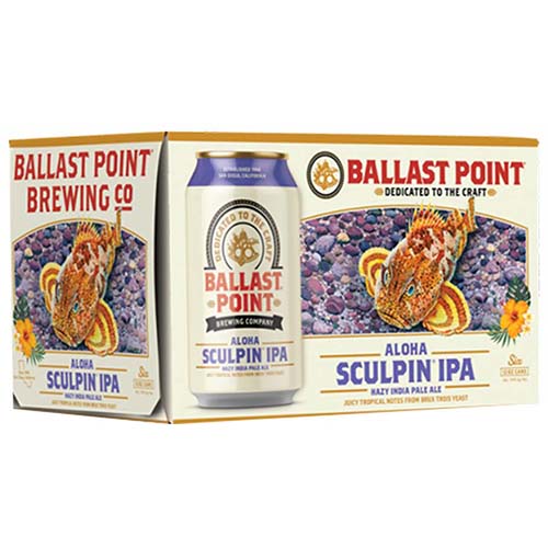 Ballast Point Hazy Sculpin 6pk Cans