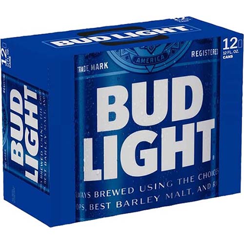 Bud Light 12oz Cans- 12 Pack
