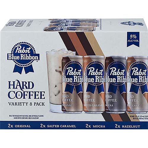 Pabst Hard Coffee Variety 8 Pack 11 Oz Cans