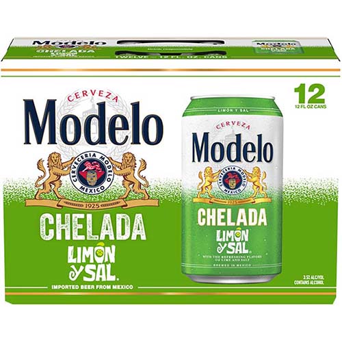 Modelo Chelada Limon Y Sal 12 Cn