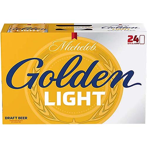 Michelob Golden Light 24 Pk Cans