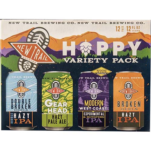 New Trail Hoppy Variety Pack 12 Pack 12 Oz Cans