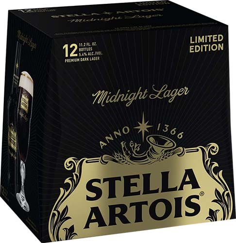 Stella artois 2024 midnight lager