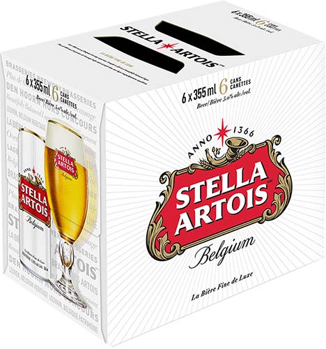 Stella Artois Lager Cans