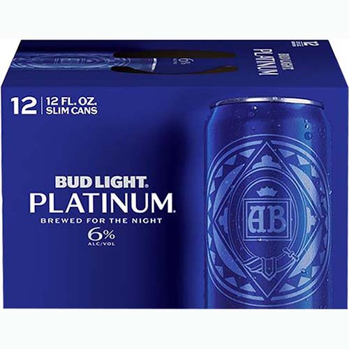 BUD LT PLATINUM CAN 2/12