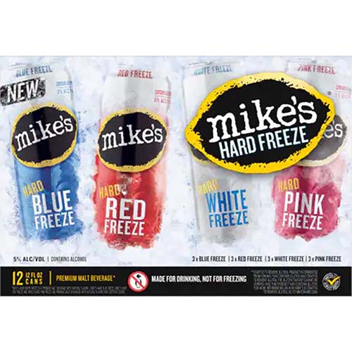 Mike's Hard Freeze Variety 12pk Can