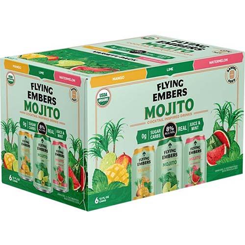 Flying Embers Mimosa/mojito Vty 6pk 12oz Cn