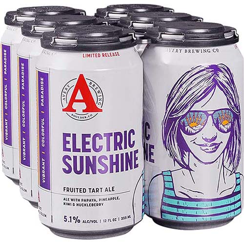 Avery Electric Sunshine 12 Oz 6-pack