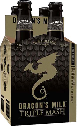 New Holland Dragons Milk Reserve Triple Mash 4 Pack 12 Oz Bottles