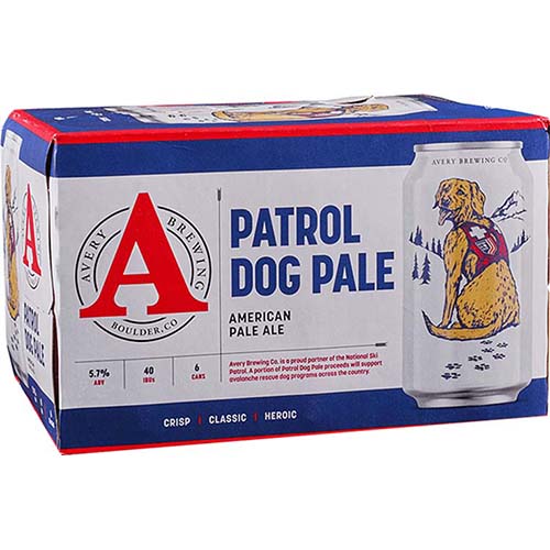 Avery Patrol Dog Pale 6 Pk Cans