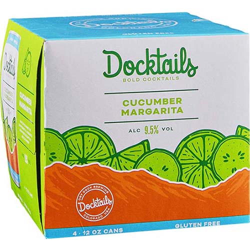 Dry Dock Docktails Cucumber Marg Can