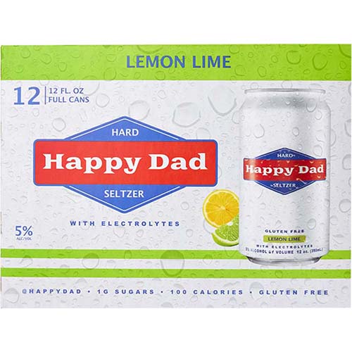 Happy Dad Lemon Lime 12oz Can