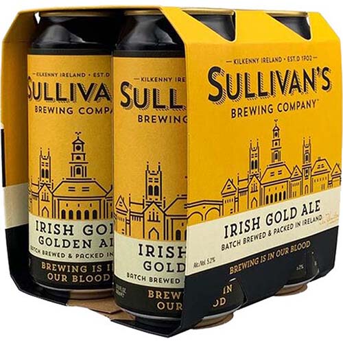 Sullivans Irish Gold Ale Can