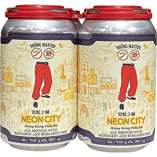 Young Master Neon City Hong Kong Pale Ale 4pk Bottle