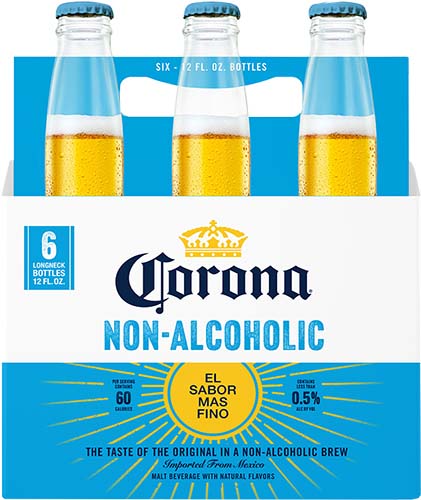 Corona Non Alcoholic 6pk Bottle