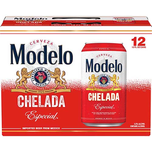 Modelo Especial Chelada Cans