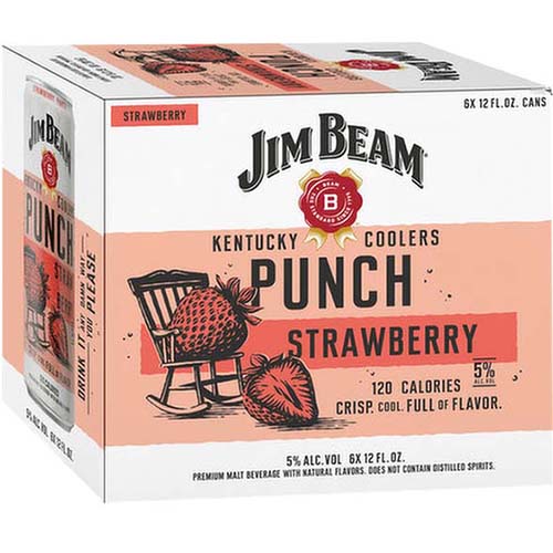 Jim Beam Cool Punch Straw Can