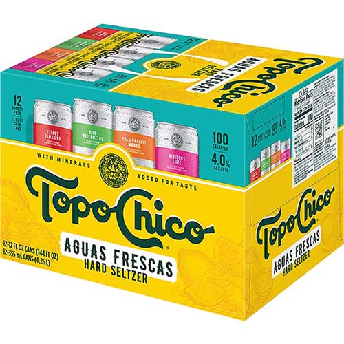 Topo Chico Free Hard Seltzer, 12 cans / 12 fl oz - Food 4 Less