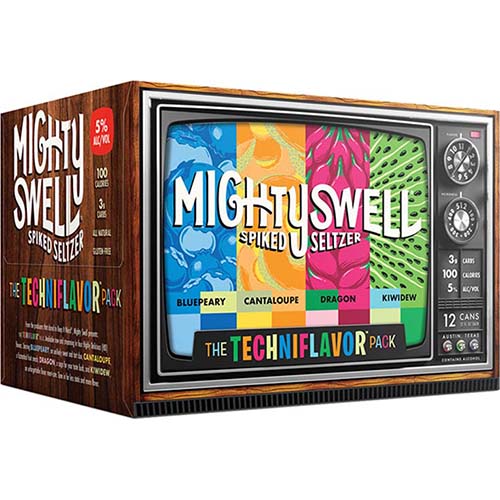 Mighty Swell Techniflavor Hard Seltzer Variety Pack