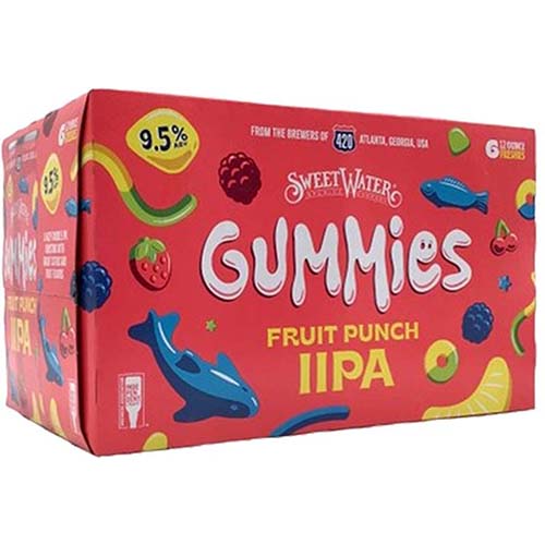 Sweetwater Gummies Fruit Punch Iipa 6pk