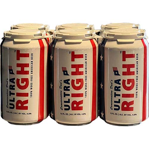 Ultra Right Beer 6pk Can