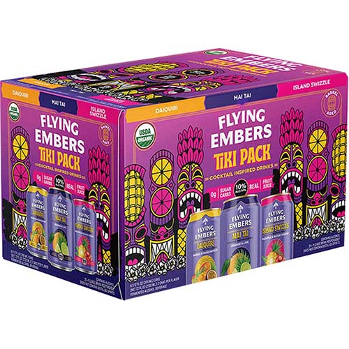 Flying Embers Tiki Variety Pack