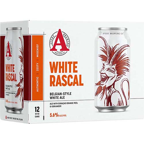Avery White Rascal Cans