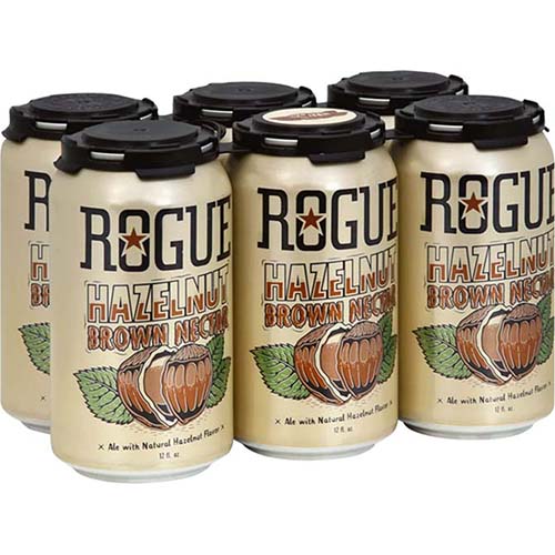 Rogue Hazelnut Brown 6pk Can