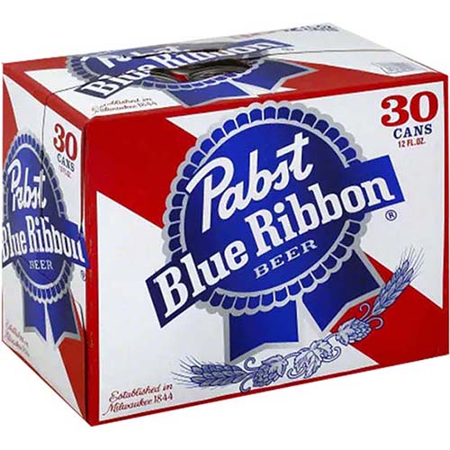 Pabst Blue Ribbon Can 30 Pk
