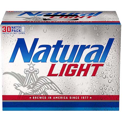 Natural Light 30pk Cans