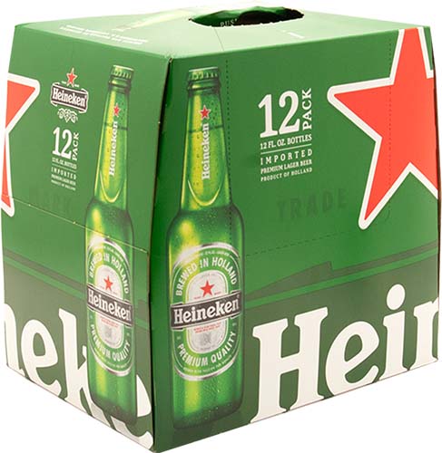 Heineken 12pk Btls 12.00oz*