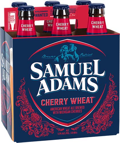 Sam Adams Cherry Wheat 6pk B 12oz