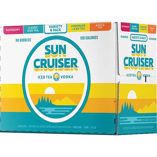 Sun Cruiser                    Vodka Tea Var 8 Pack