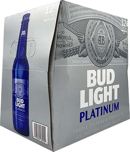 Bud Light Platinum Btl 12 Pk