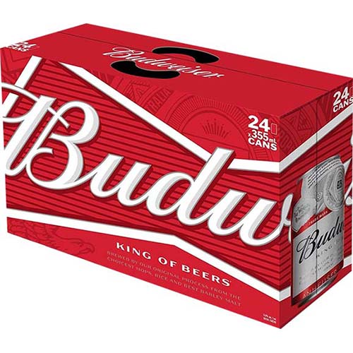Bud 24pk Can
