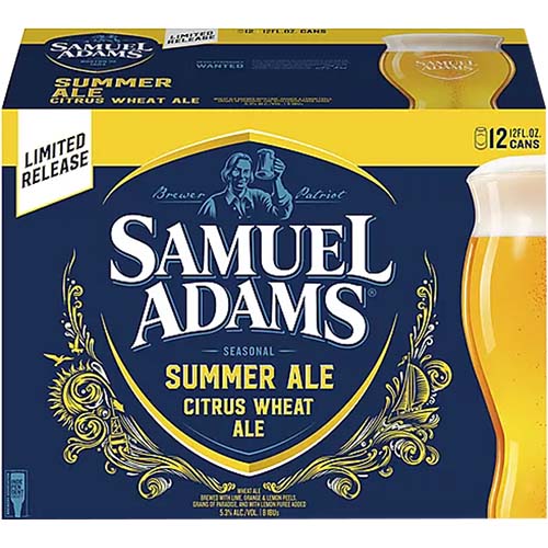 Sam Adams Cans Summer Ale