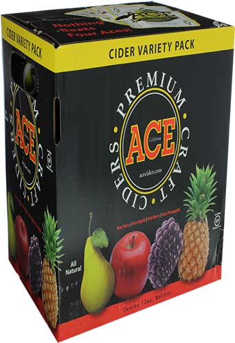 Ace Cider Variety 12oz Bottle 12pk