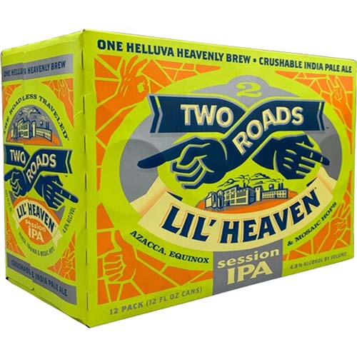 Two Roads Lil Hea. 12pk. Cans