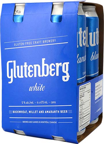 Glutenberg White 4pk Can