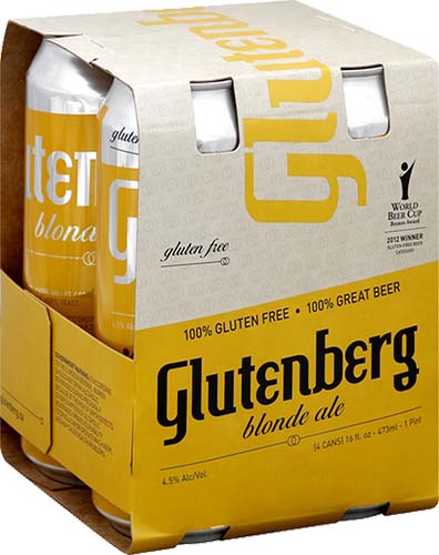 Glutenberg Blonde 4pk Can