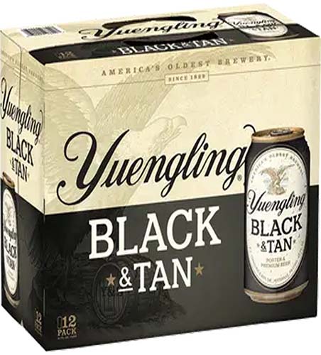 Yuengling Black And Tan 12 Pack 12 Oz Cans