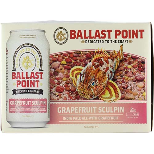 Ballast Point Grapefruit Sculpin 6-pack Can