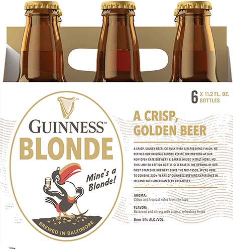 Guinness Blonde 4/6/12 Btl