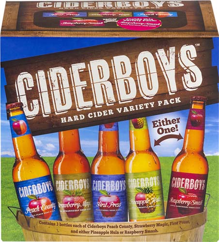 Ciderboys Hard Cider Variety 12pk Bottles
