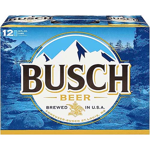 Busch Beer 12oz Can 12pk/2